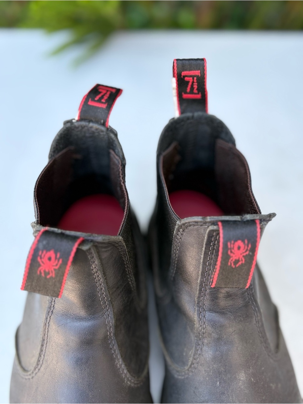 Redback UBBK Easy Escape Bobcat Black Oil Kipt Soft Toe Work Boots Men Size 8.5 - Picture 6 of 7